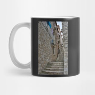 Street in Dubrovnik Old Town Mug